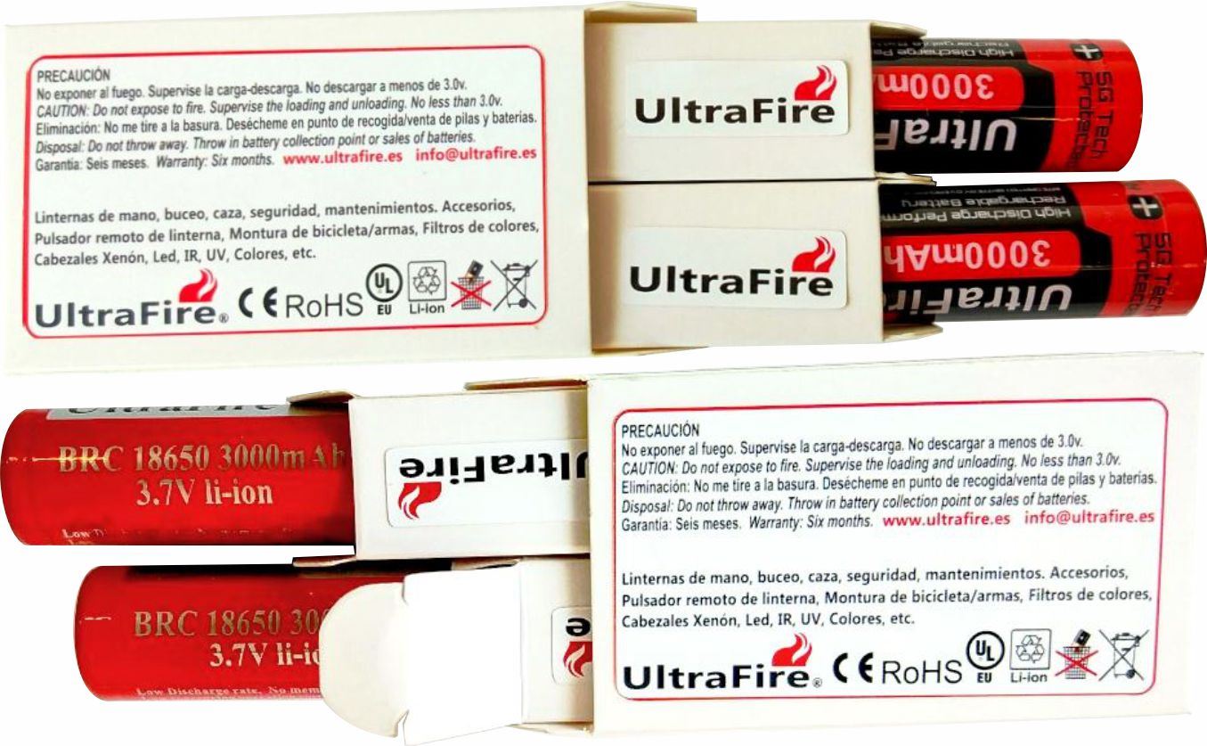 Baterias Ultrafire